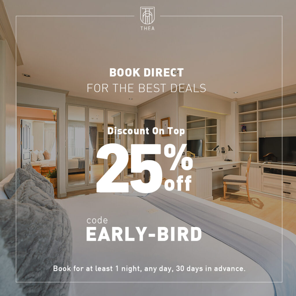 Early Bird Promotion - THEA Private Suites
